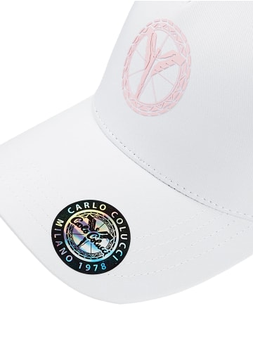 Carlo Colucci Baseball Cap DaCampo in Weiß