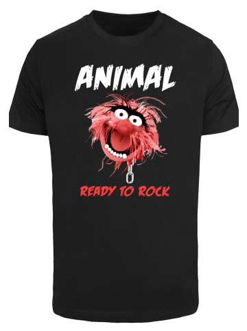 F4NT4STIC T-Shirt Disney Muppets Ready To Rock in schwarz