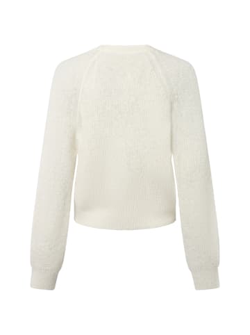 comma Strickjacke in ecru - 0001