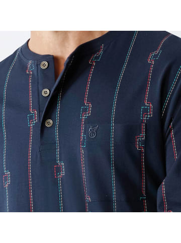 hajo Single-Jersey Nachthemd in marine