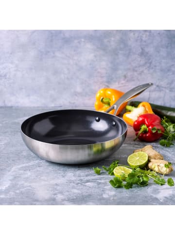 GREENPAN Wok Geneva (CC004781-001) in silber