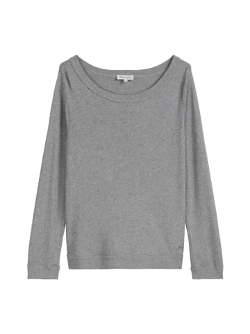 Marc O'Polo Longsleeve regular in Light Grey Melange