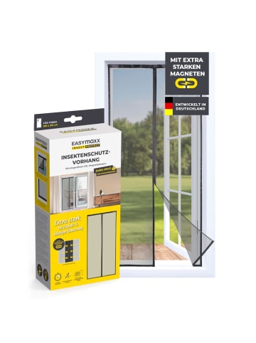 EASYmaxx EASYmaxx Insect Protect Insektenschutzvorhang mit eingenähten XXL-Magnetbänder