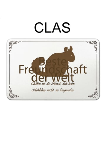 Mr. & Mrs. Panda Schild Freundschaft mit Spruch in Keine Angabe