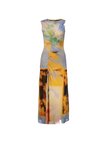 Desigual Blau Viskose Damen Kleid