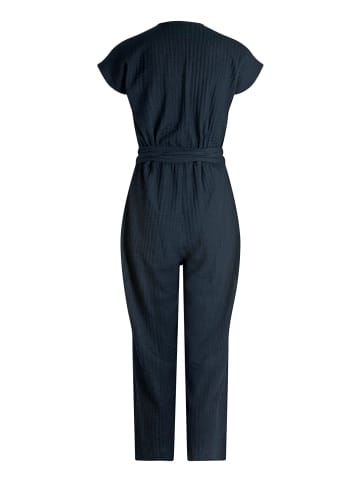 Betty Barclay Jumpsuit mit Bindegürtel in dunkelblau