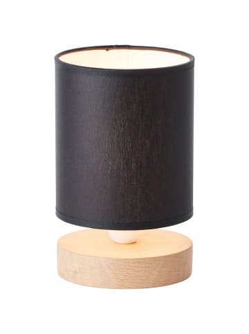 Brilliant Tischleuchte Vonnie ⌀ 13 cm in schwarz/holz