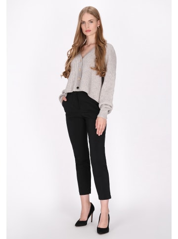 DreiMaster Damen Cardigan in Grau Melange