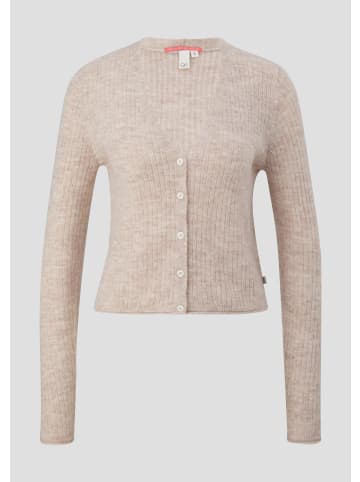 QS Strickjacke  in  81W0_beige