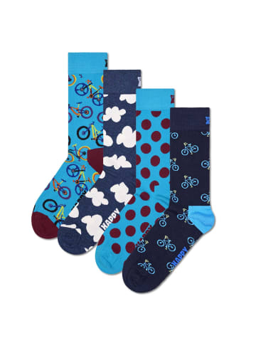 Happy Socks Socken 4er Pack in Bike