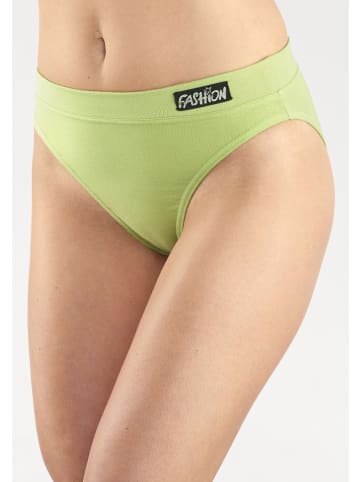 PETITE FLEUR Jazz-Pants Slips in schwarz, rot, grün, orange