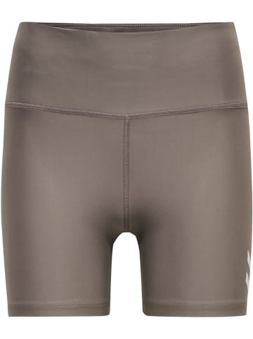 Hummel Hummel Tight Shorts Hmlte Multisport Damen Dehnbarem Schnelltrocknend in DRIFTWOOD