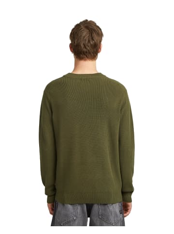G-Star Raw Structure Knit Pullover dark olive