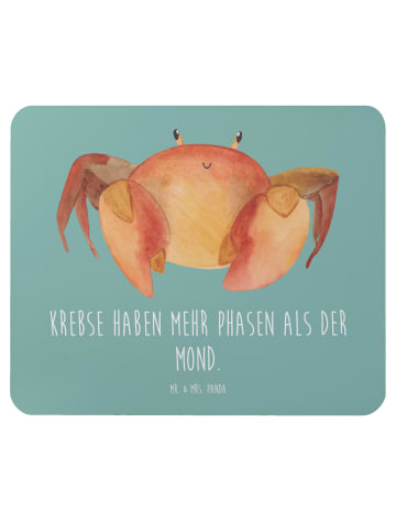 Mr. & Mrs. Panda Mauspad Krebs Phasen mit Spruch in Meeresbrise