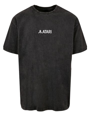F4NT4STIC Oversize T-Shirt Atari Games Logo Retro Gaming in schwarz