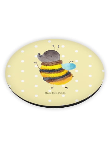 Mr. & Mrs. Panda magnet Hummel flauschig ohne Spruch in Gelb Pastell