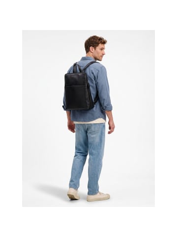 The Chesterfield Brand Bern City Rucksack Leder 32 cm black