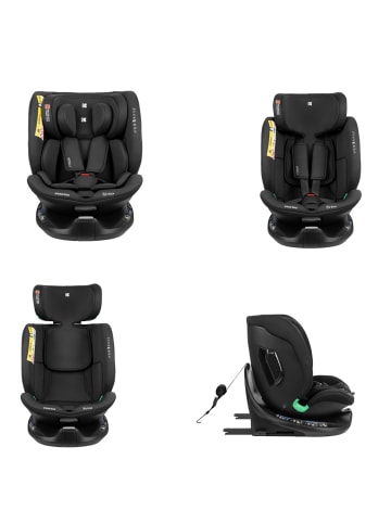 Kikkaboo Kindersitz i-Tour i-Size in schwarz