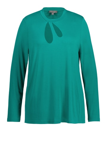 Ulla Popken Shirt in dunkles goldgelb