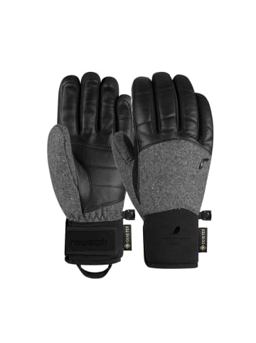 Reusch Fingerhandschuhe Feather GORE-TEX in 7711 black / grey alpine melan