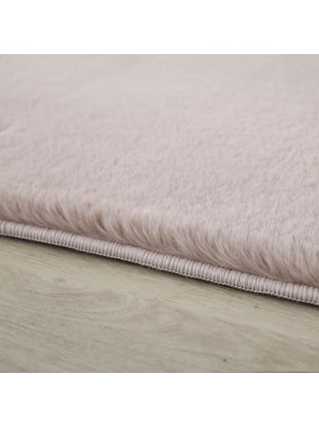 KADIMA DESIGN Teppich Kurzflor Waschbar Einfarbig NECKAR Strapazierfähig OEKO-TEX in Beige