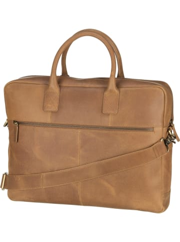 Burkely Aktentasche Vintage Max Big Worker 17" 7339 in Cognac