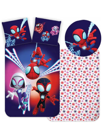 Marvel Bettwäsche Marvel in rot dunkelblau