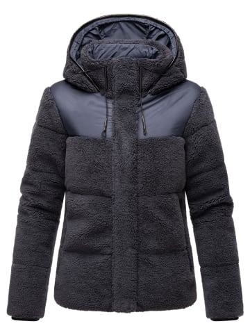 Marikoo Kapuzenplüschjacke Kaguraa 16 in Navy