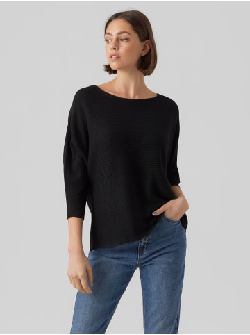 Vero Moda Strickpullover in Black