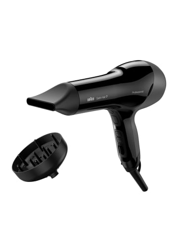 Braun Haartrockner "Satin Hair 7 HD785 Sensodryer mit AC Motor & Diffusor" in Schwarz