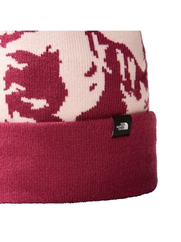 The North Face Bommelmütze Tuke in boysenberry-pink moss