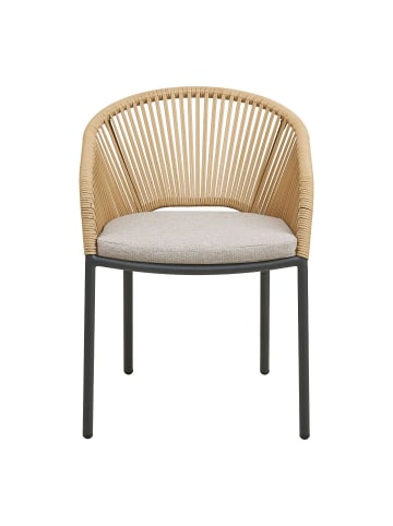 ebuy24 Gartenstuhl Noomi Sandfarben 2er Set