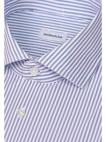 Seidensticker Performance-Hemd Comfort in Mittelblau