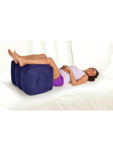 VITALmaxx Stufenbett blau Blau