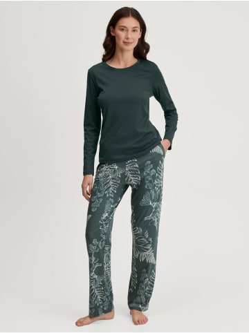 Calida Long-Sleeve Shirt in Deep Emerald Green