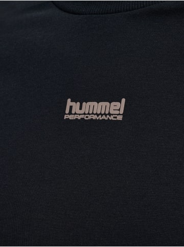 Hummel T-Shirt "Pulse Piping T-Shirt Longsleeve" in Schwarz