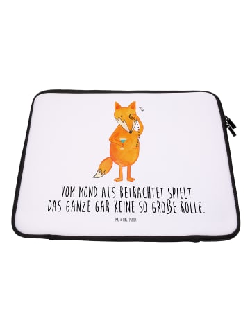 Mr. & Mrs. Panda Notebook Tasche Fuchs Lord mit Spruch in Weiß