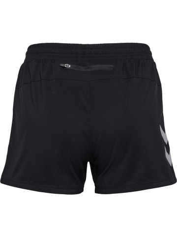 Hummel Sportshorts "Hmlrun Shorts Woman" in Schwarz
