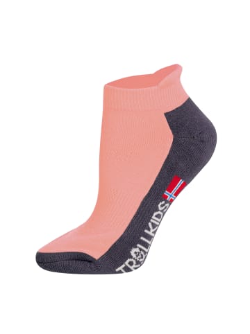 Trollkids Wandersocken Low Cut II in apricot