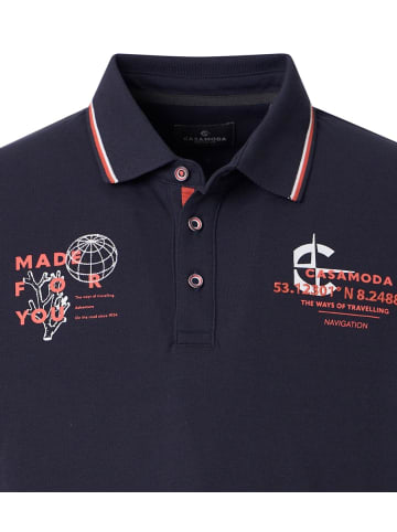 CASAMODA Polo-Shirt in Blau