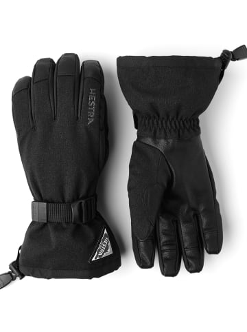 HESTRA POWDER GAUNTLET in Schwarz