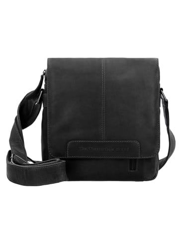 The Chesterfield Brand Wax Pull Up Umhängetasche Leder 22 cm black