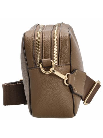 Seidenfelt Bjuv - Umhängetasche 24 cm (olive/gold) in olive/gold