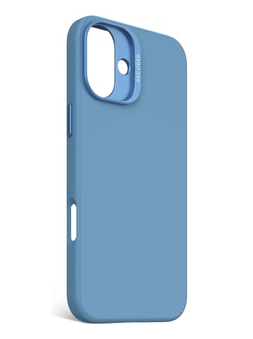 Apple Decoded Silicone Case, Cover, Apple, iPhone 16 Plus, 17 cm (6.7"), Blau