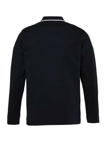 Men Plus Kurzarm T-Shirt in schwarz