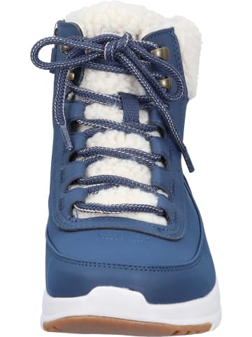 Skechers Freizeit Stiefel in blau