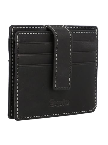 Esquire Oslo Dallas Kreditkartenetui RFID Leder 9,5 cm schwarz