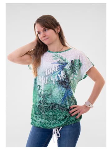 Navigazione Kurzarmshirt Tropical in grUEn