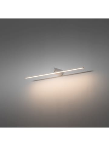 Licht-Erlebnisse Wandlampe EEK G (B)66 x (H)5.5 cm in WeißWeiß