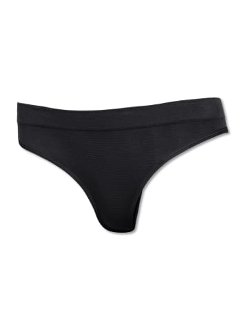 Schiesser Tanga Thong in Schwarz